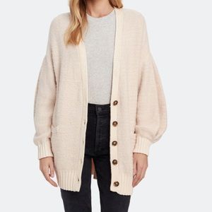 Free People Snow Drop Oversized Cardi